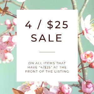 & Other Stories Other - Items marked 4/25 are just $25 when you buy 4!!! & Other Stories Other - Items marked 4/25 are just $25 when you buy 4!!!